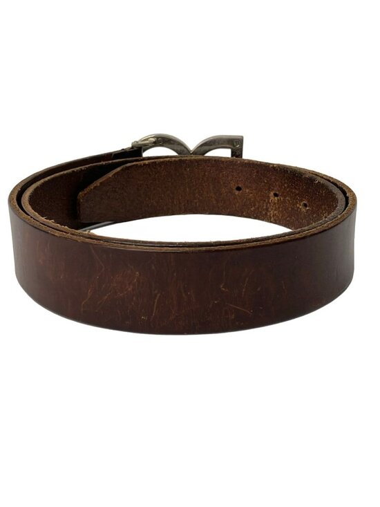 Dolce & Gabbana Belt Brown Gold Silver Leather main image 8